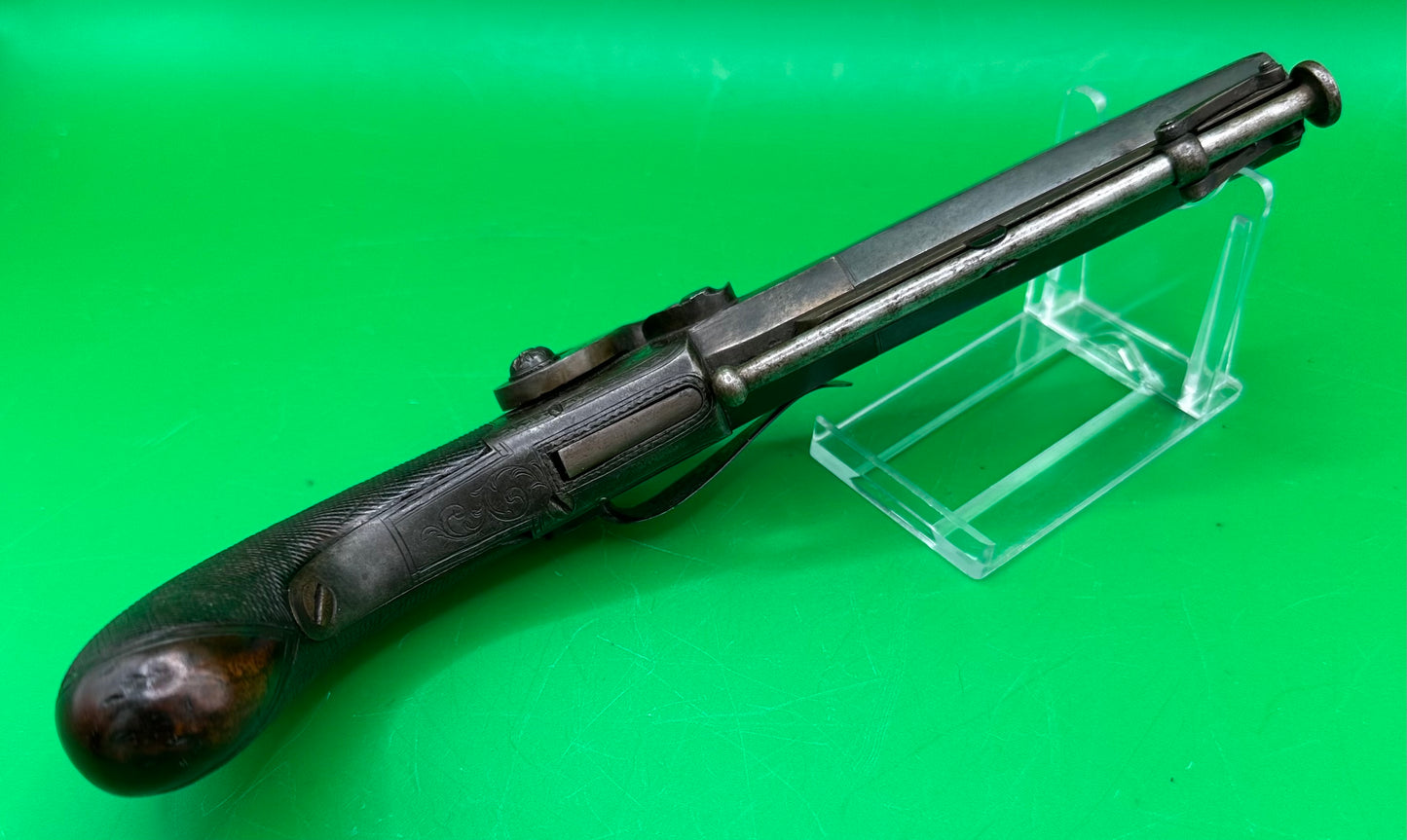 Side Hammer Boxlock Belt Pistol By Smith Of London
