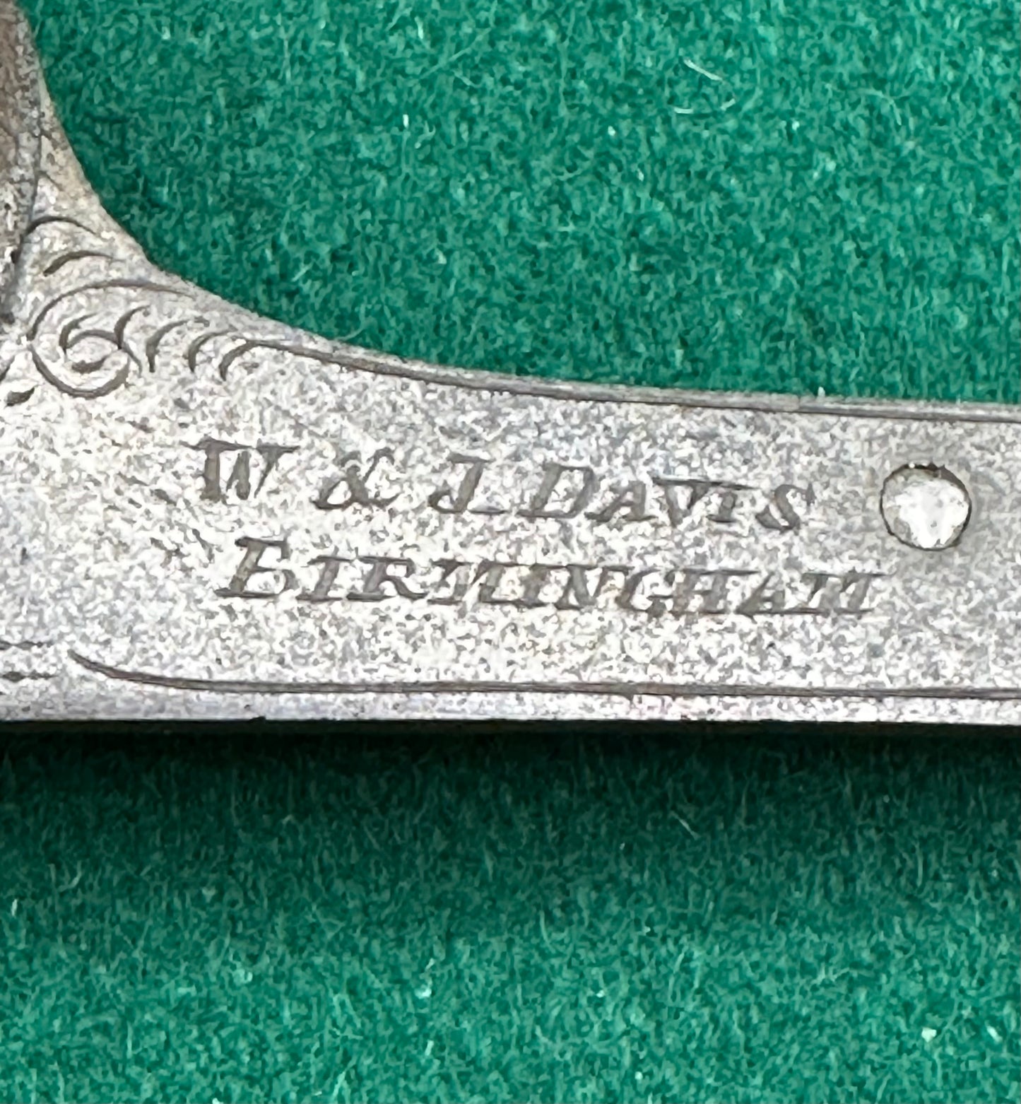 Pair Of Hammer/Pinfire Sporting Gun Locks By W & J Davis
