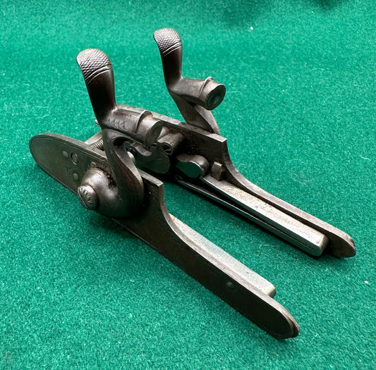 Pair Of Clean Unsigned Hammer/Pinfire Sporting Gun Locks