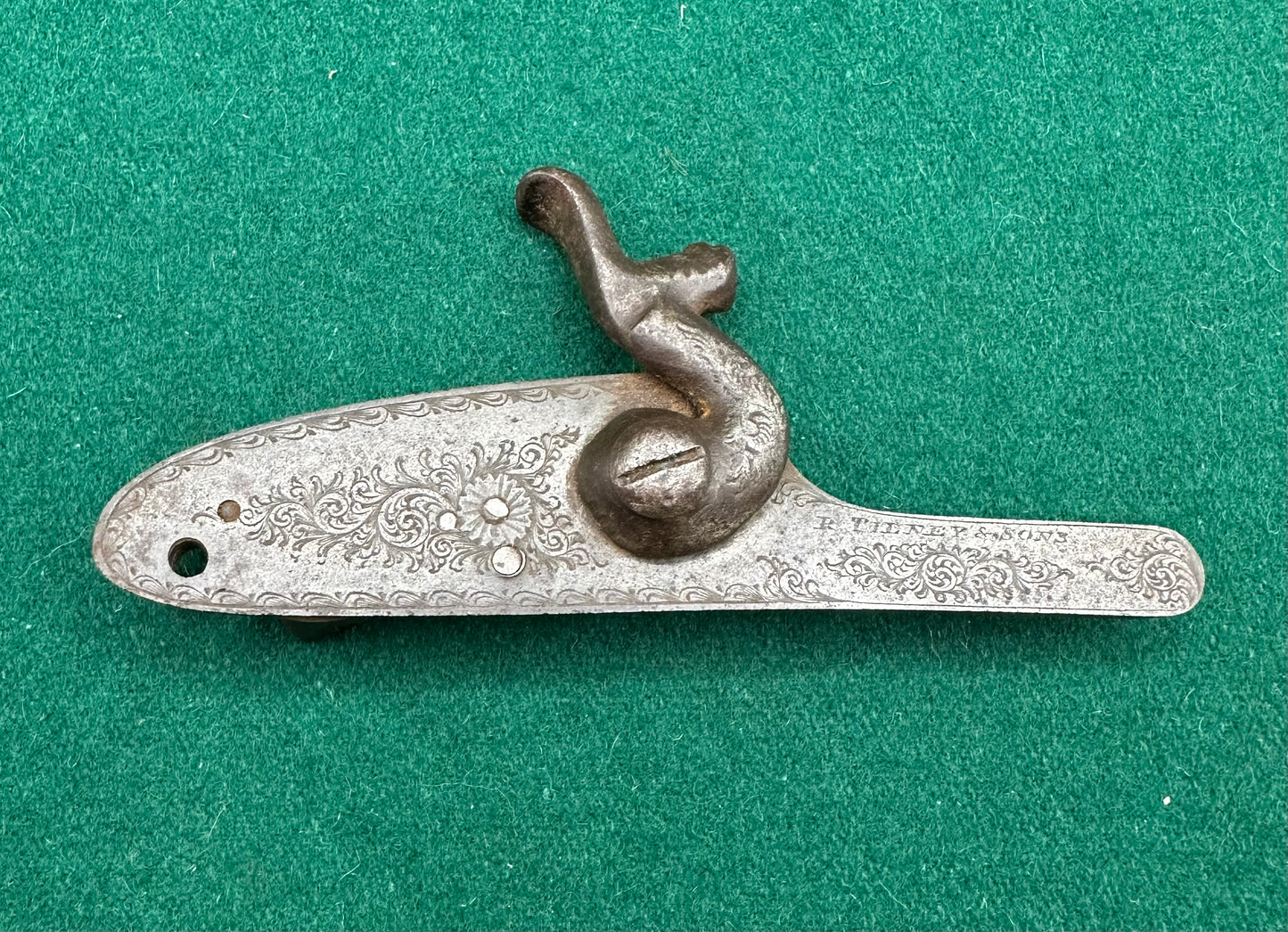Hammer/Pinfire R/H Sporting Gun Lock By R Tilney & Sons