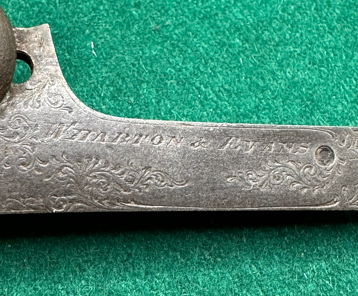 Percussion Cap R/H Sporting Gun Lock By Wharton & Evans