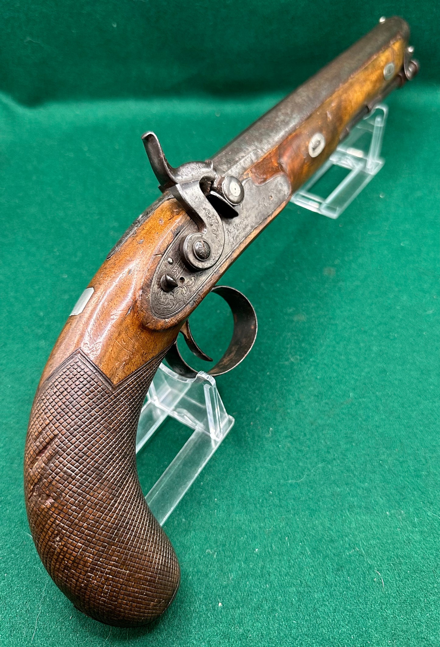 Percussion Officer Pistol By W. Moore
