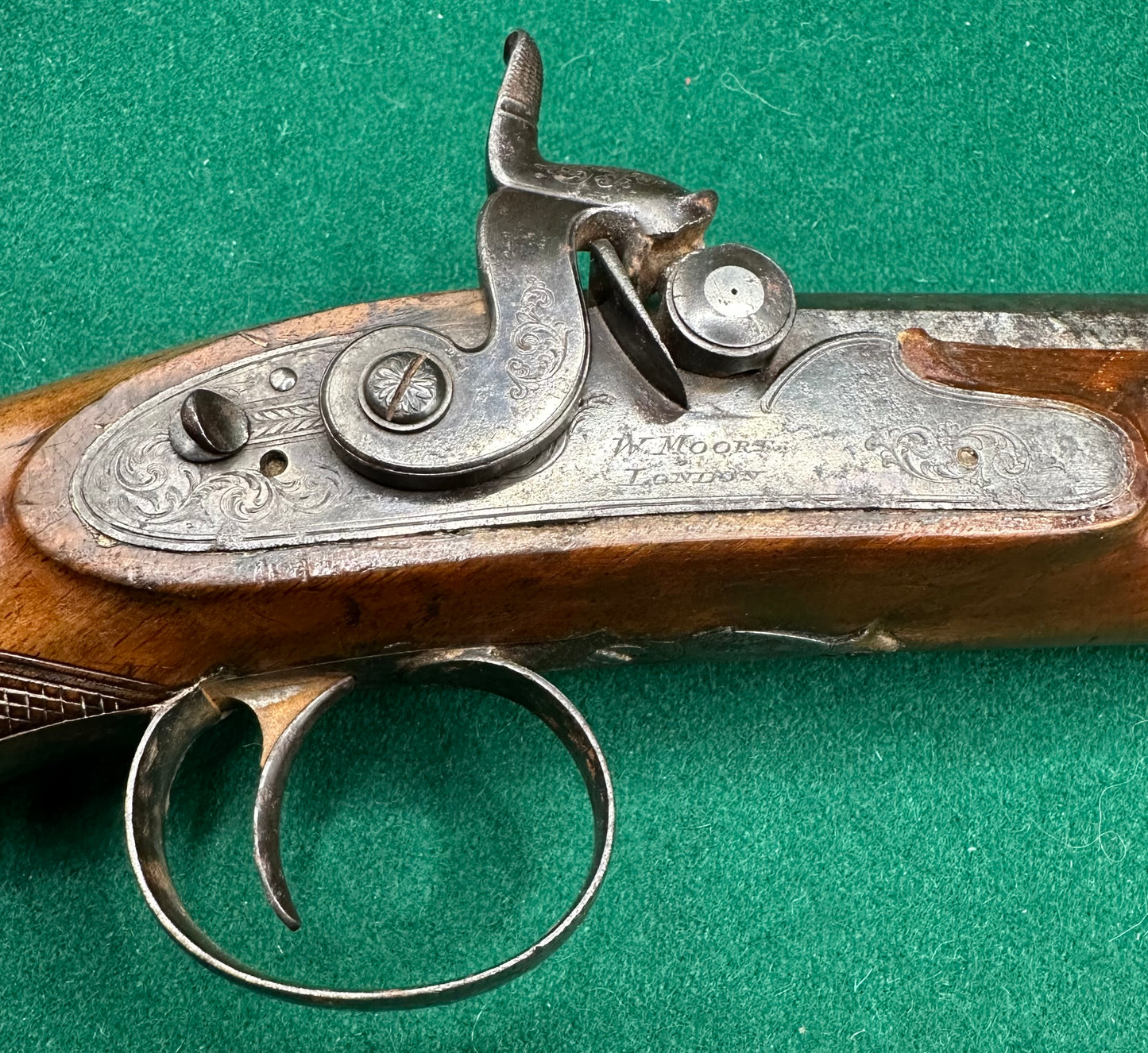 Percussion Officer Pistol By W. Moore