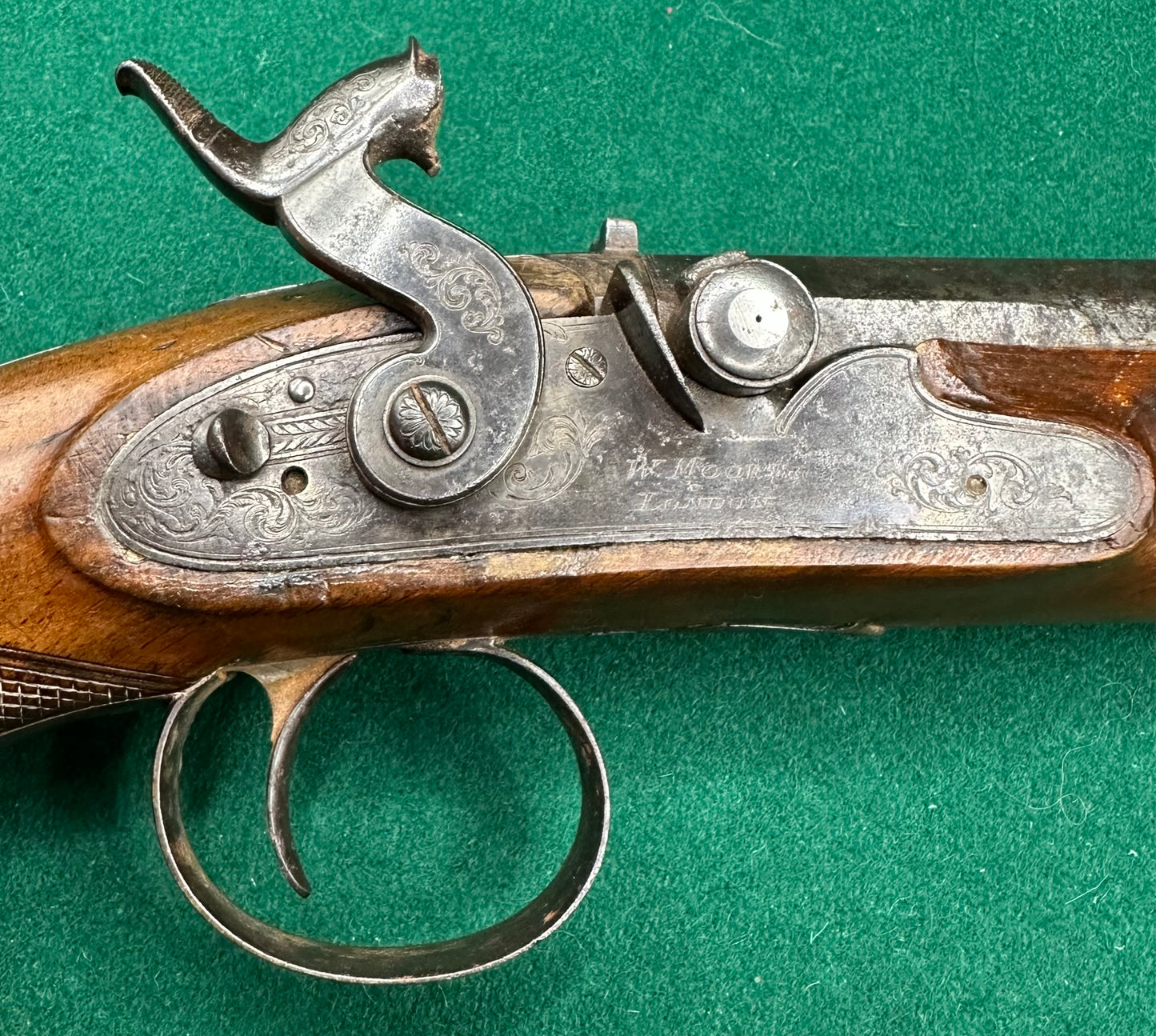 Percussion Officer Pistol By W. Moore