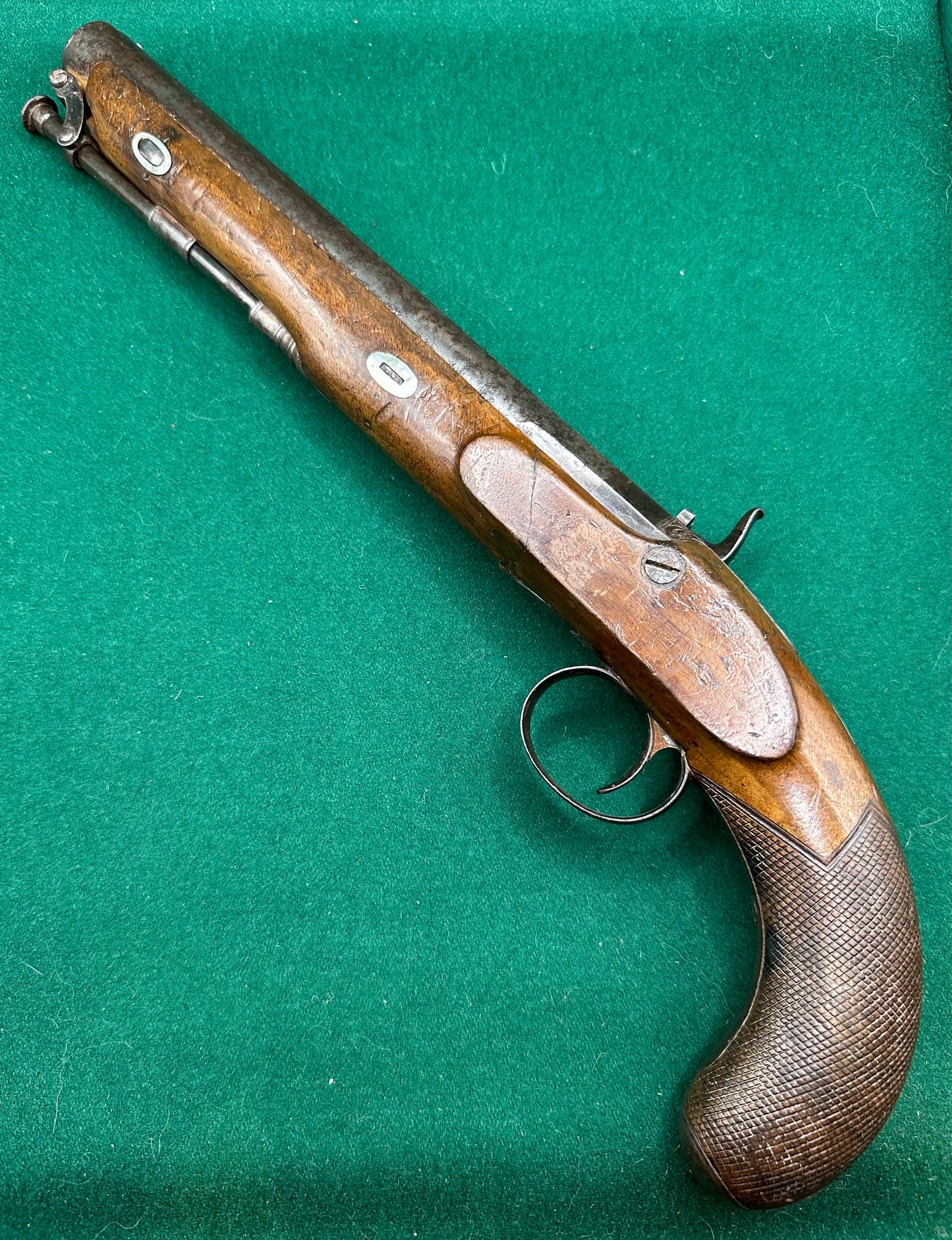 Percussion Officer Pistol By W. Moore