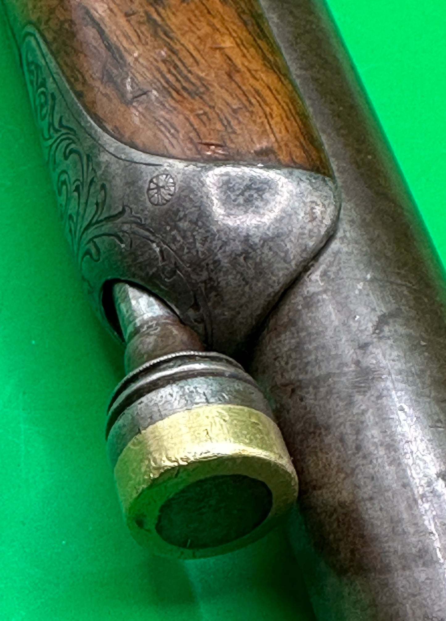 Belgian Rifled Officers Pistol By J B Ronge