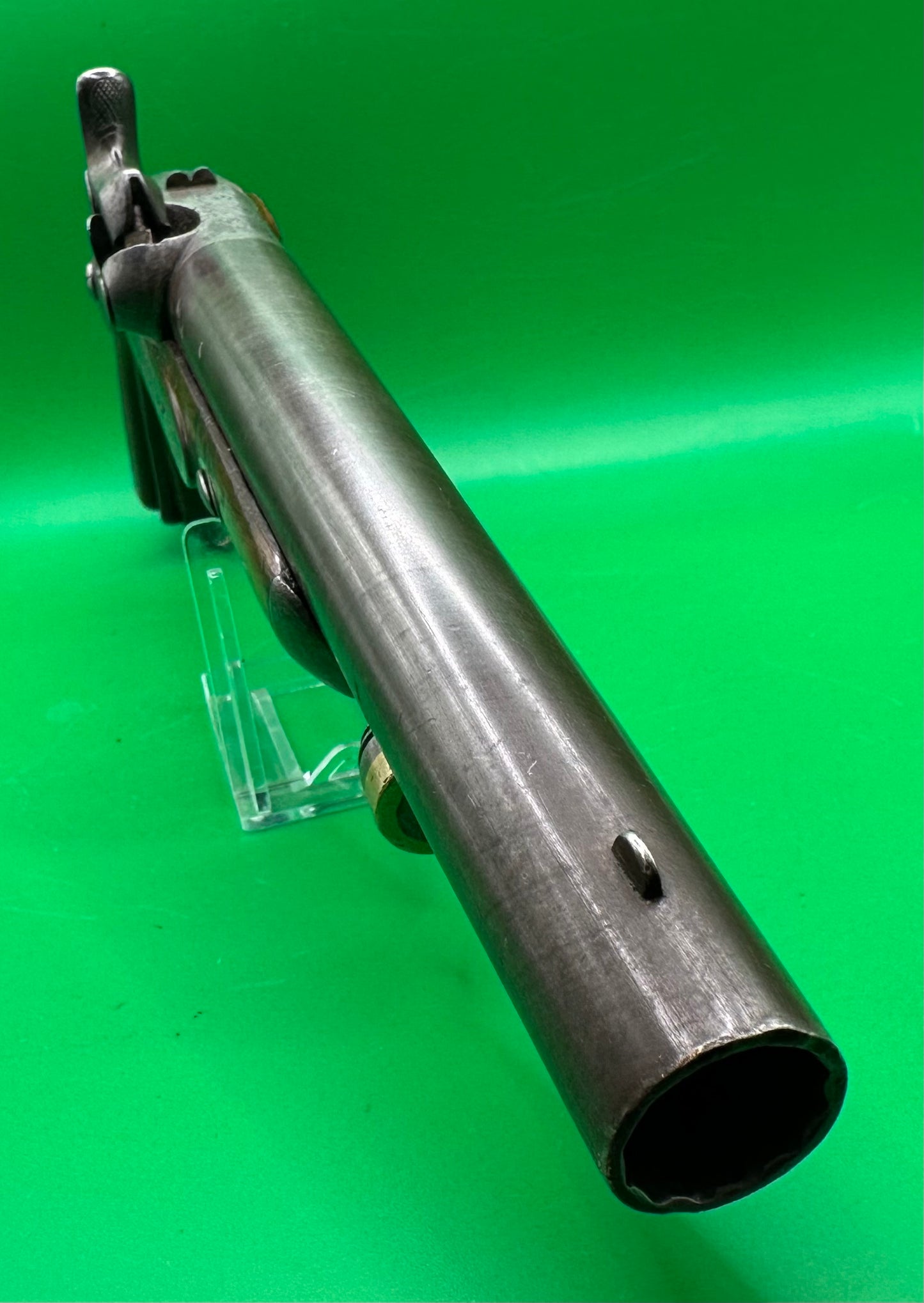 Belgian Rifled Officers Pistol By J B Ronge