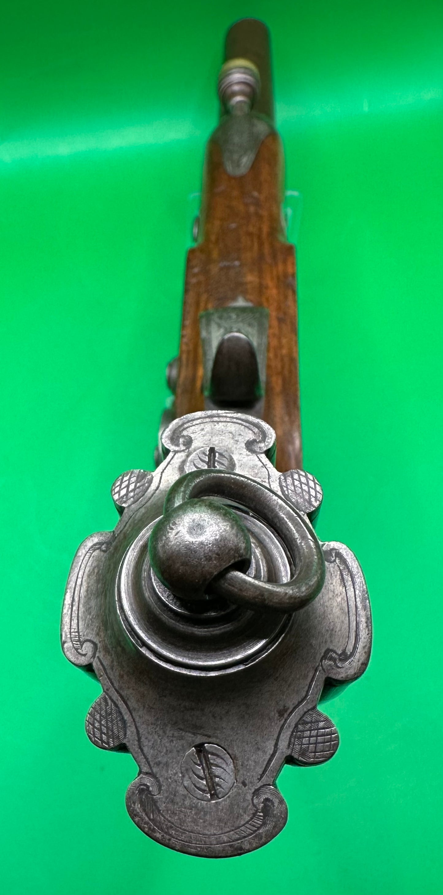 Belgian Rifled Officers Pistol By J B Ronge