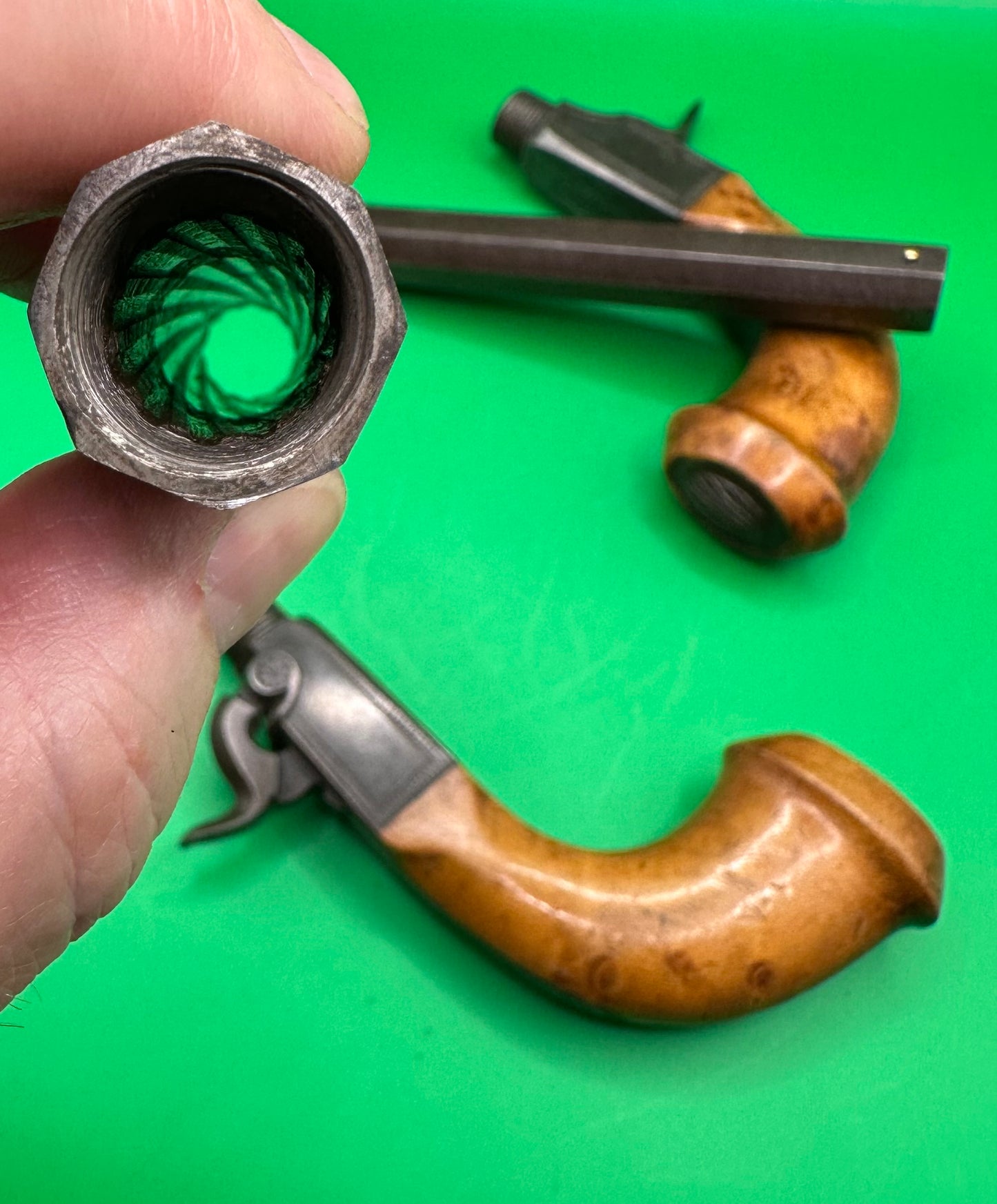 Beautiful Pair of Rifled Boxlock Pocket Pistols