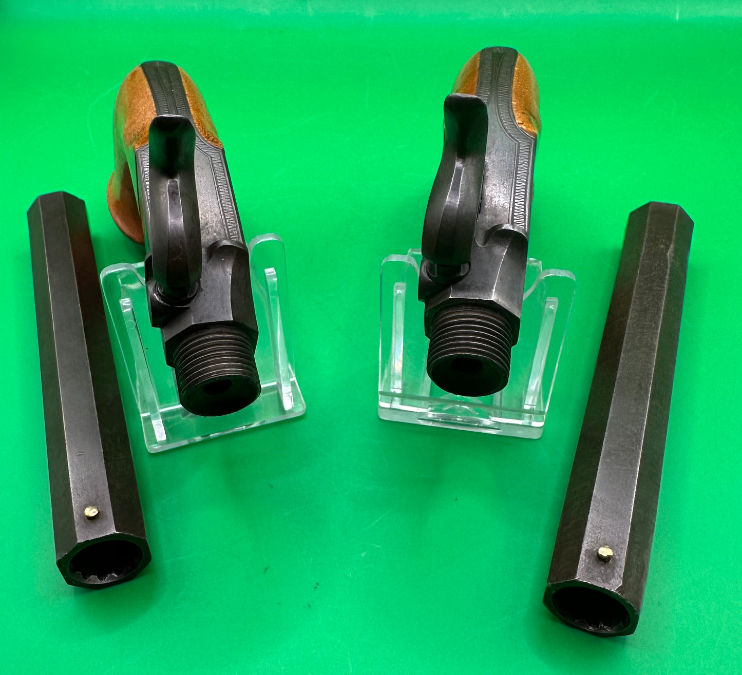 Beautiful Pair of Rifled Boxlock Pocket Pistols