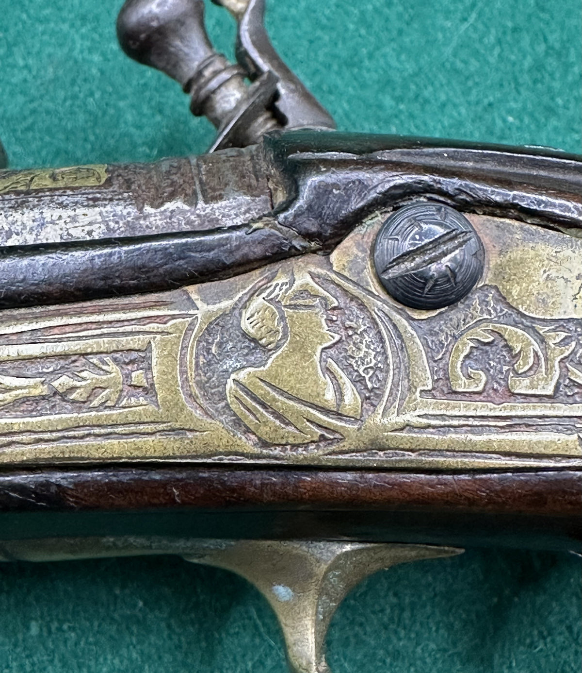 Beautiful Italian Flintlock Traveling Pistol