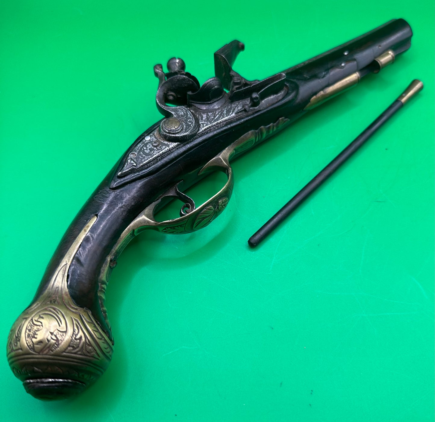 Unusually Small Ottoman Travelling Flintlock Pistol