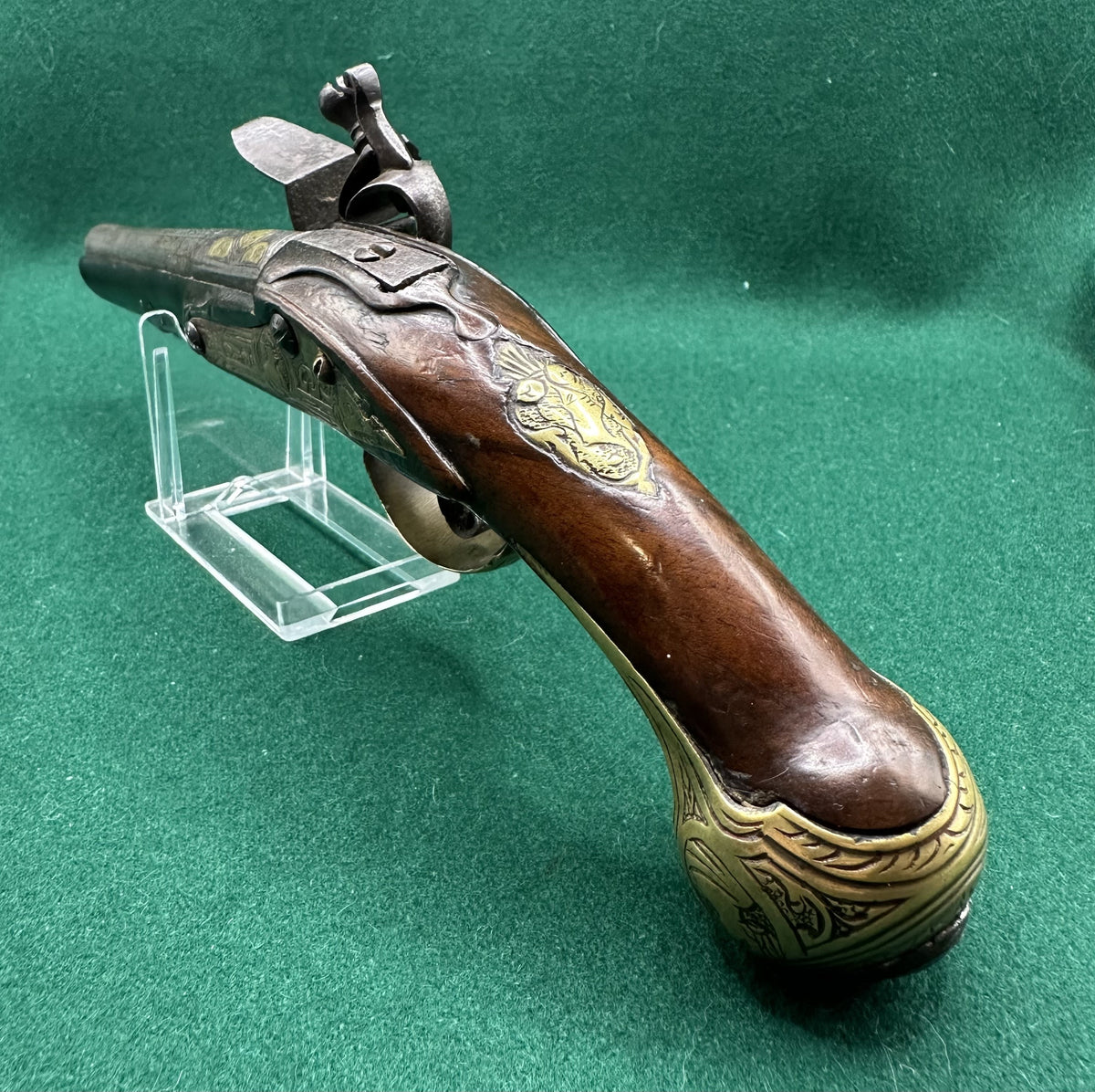 Beautiful Italian Flintlock Traveling Pistol