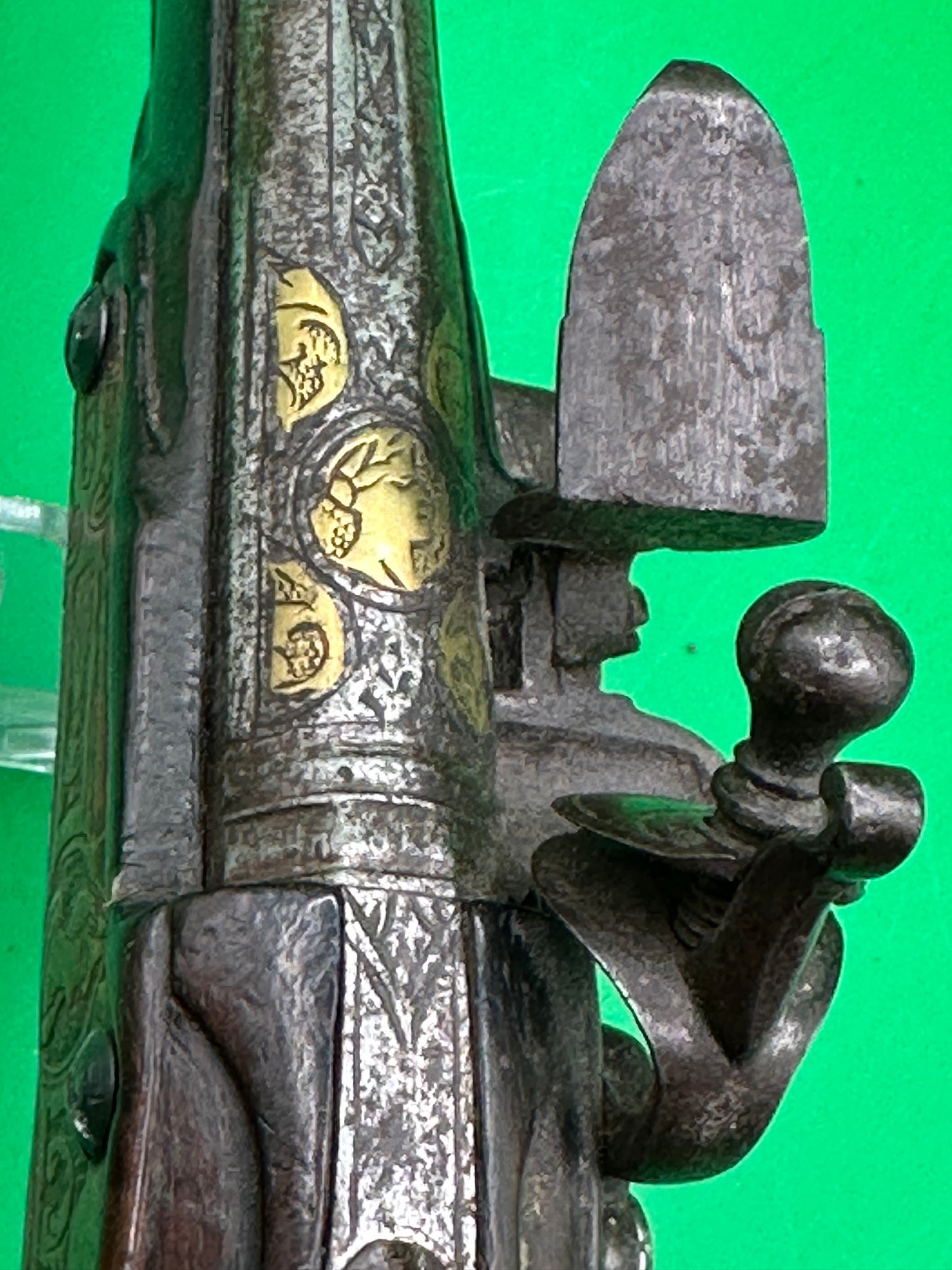 Unusually Small Ottoman Travelling Flintlock Pistol