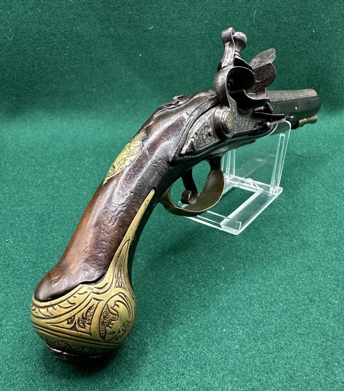 Beautiful Italian Flintlock Traveling Pistol