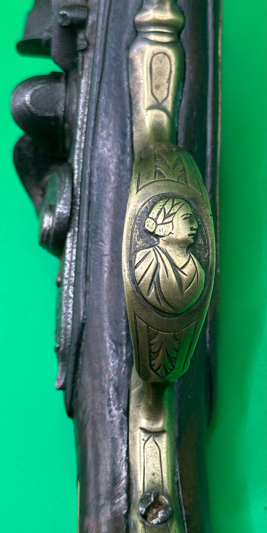 Unusually Small Ottoman Travelling Flintlock Pistol