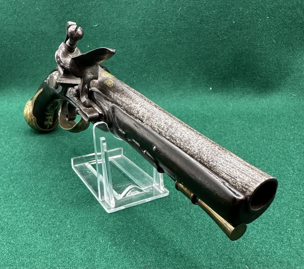 Beautiful Italian Flintlock Traveling Pistol