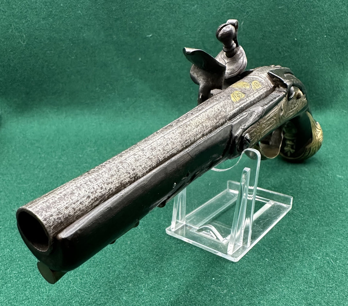 Beautiful Italian Flintlock Traveling Pistol