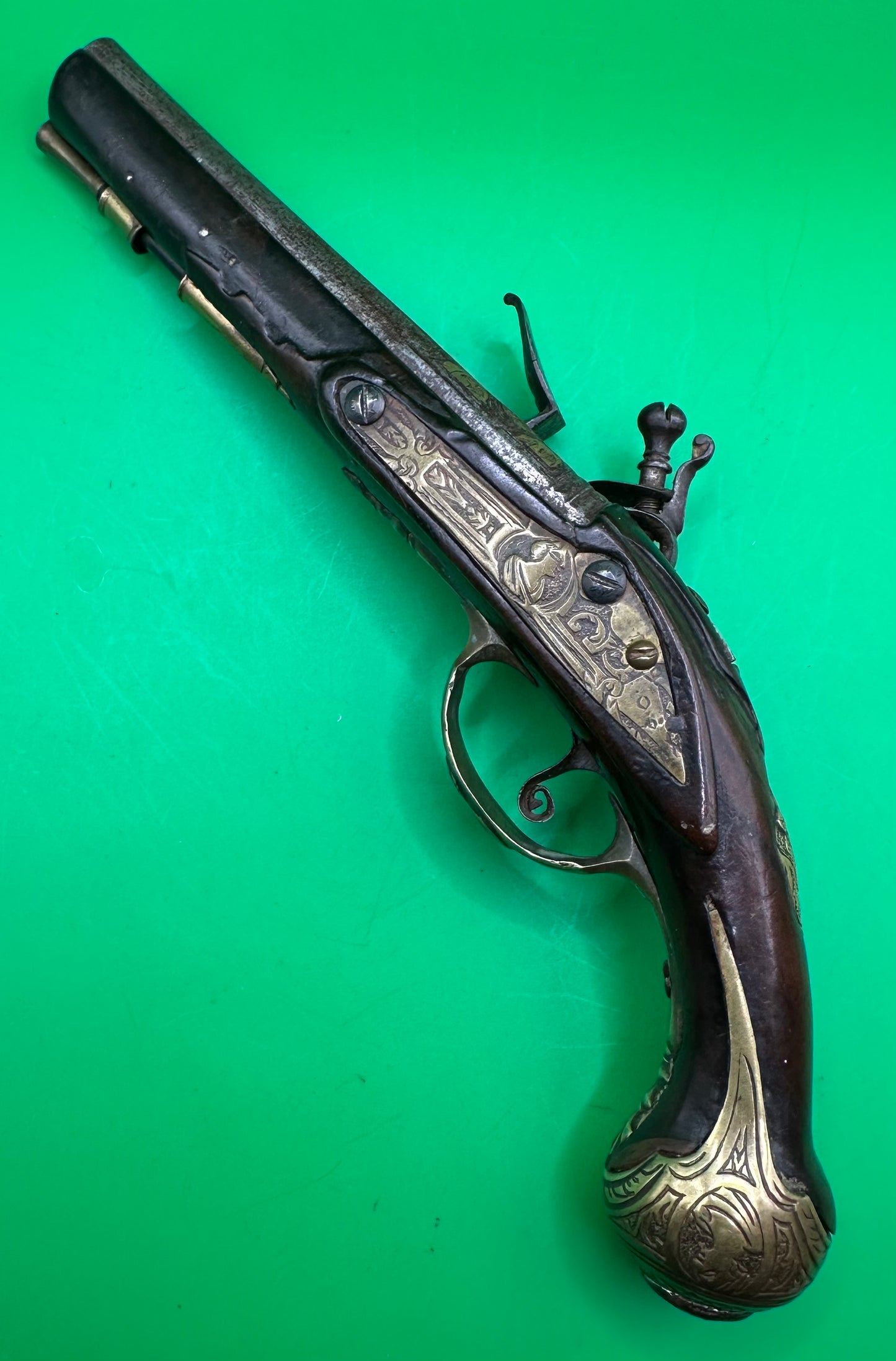 Unusually Small Ottoman Travelling Flintlock Pistol