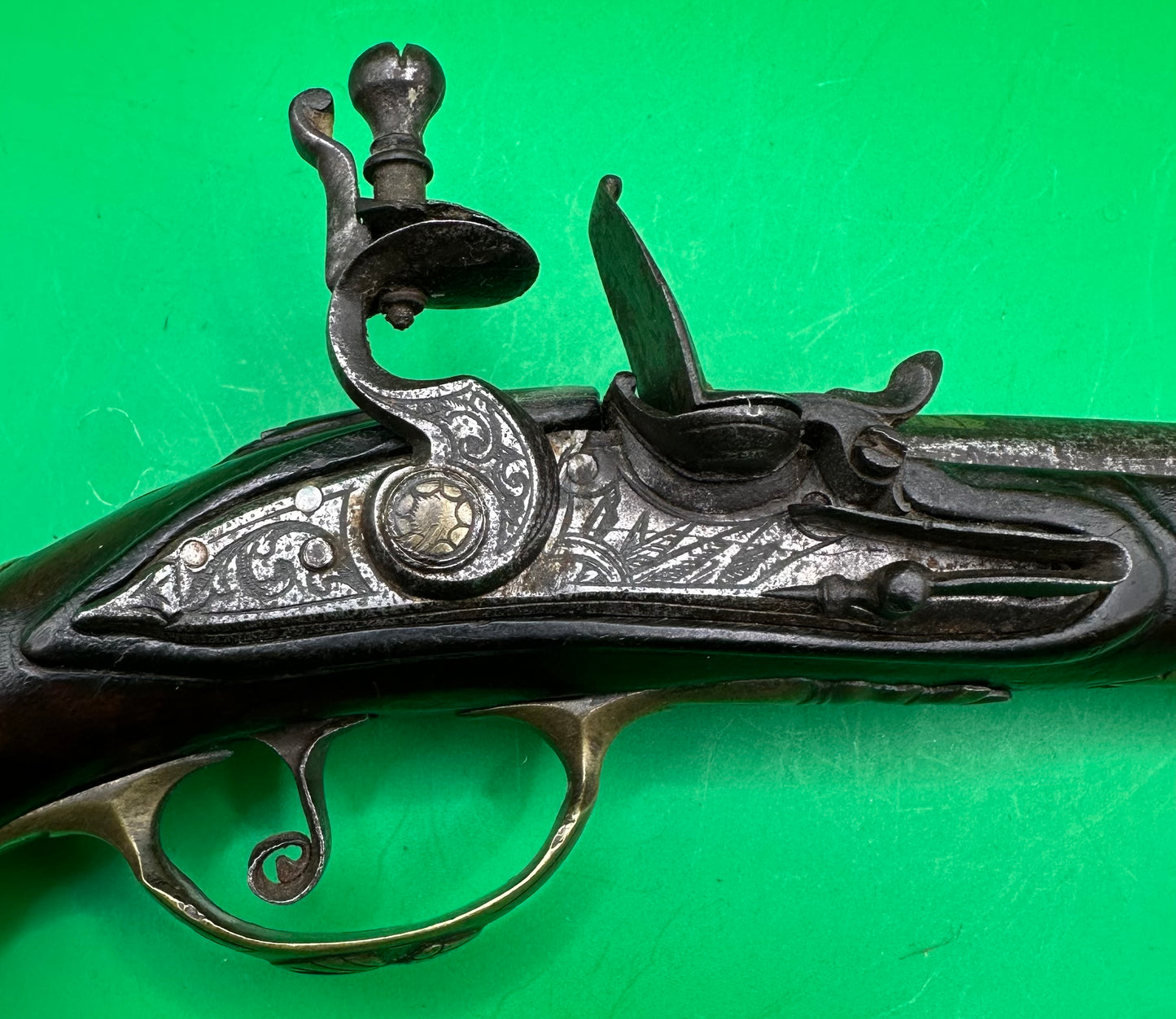 Unusually Small Ottoman Travelling Flintlock Pistol
