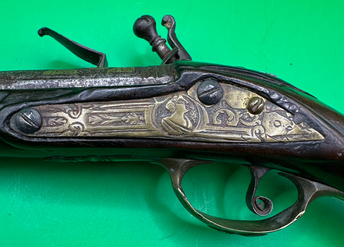 Unusually Small Ottoman Travelling Flintlock Pistol