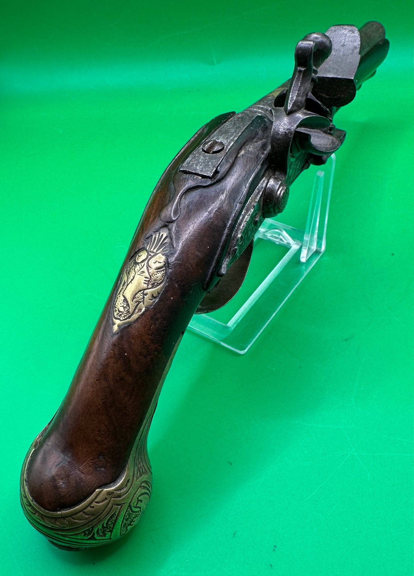 Unusually Small Ottoman Travelling Flintlock Pistol