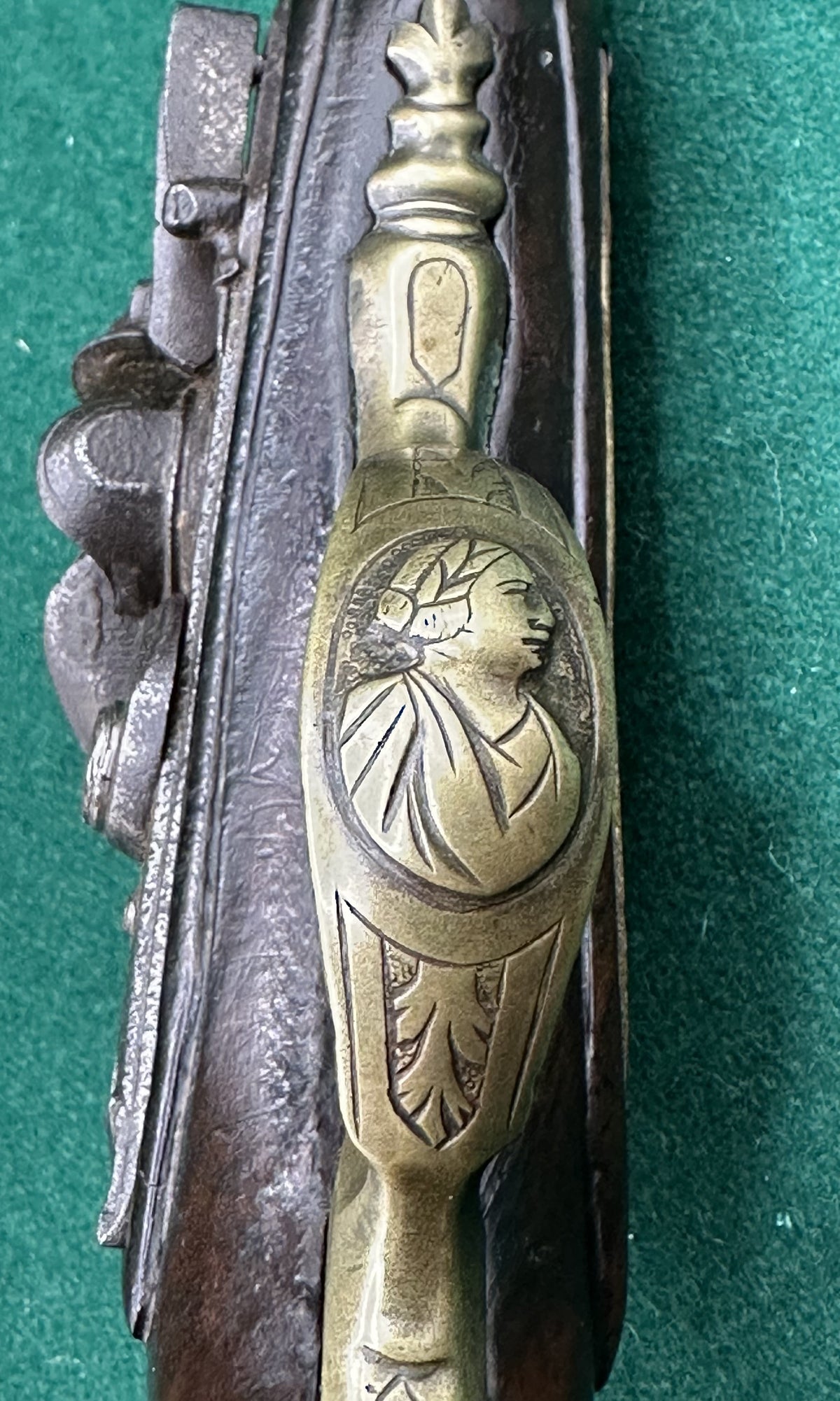 Beautiful Italian Flintlock Traveling Pistol