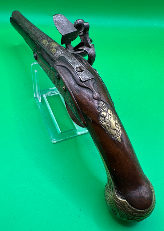 Unusually Small Ottoman Travelling Flintlock Pistol