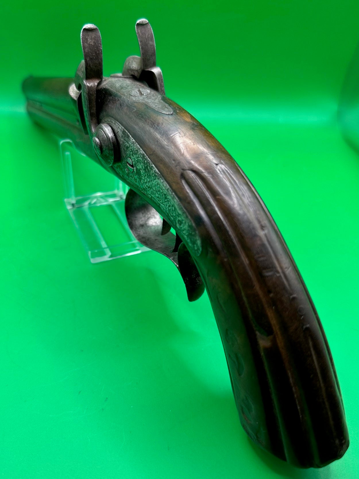 Belgian Percussion Cap Howdah or Officers Pistol