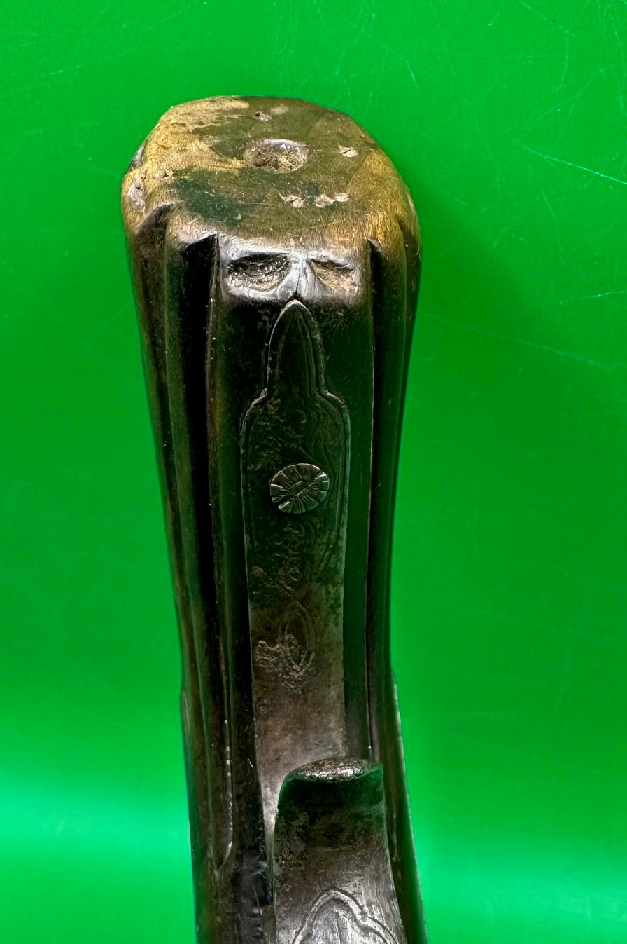 Belgian Percussion Cap Howdah or Officers Pistol