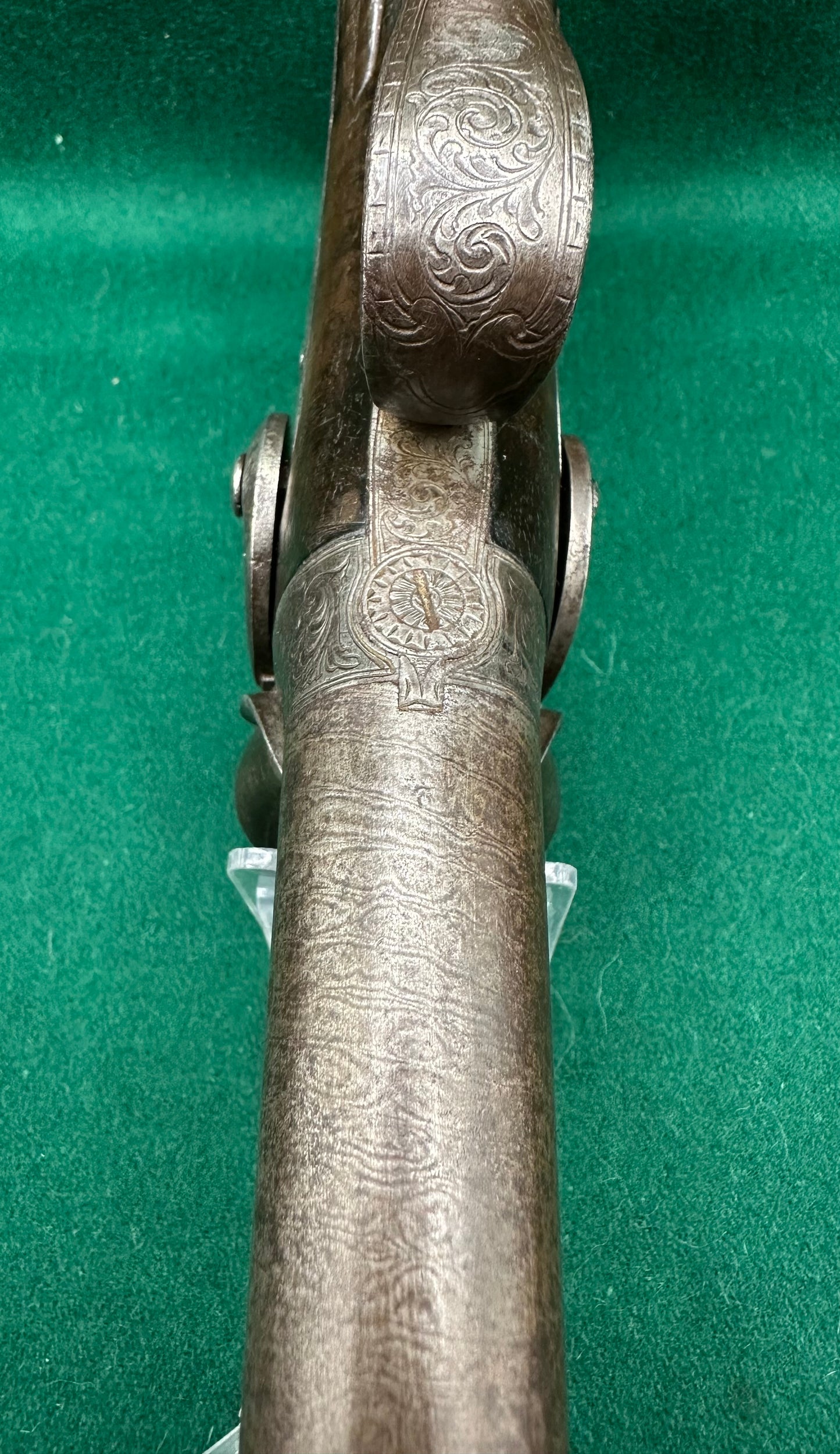 Belgian Percussion Cap Howdah or Officers Pistol