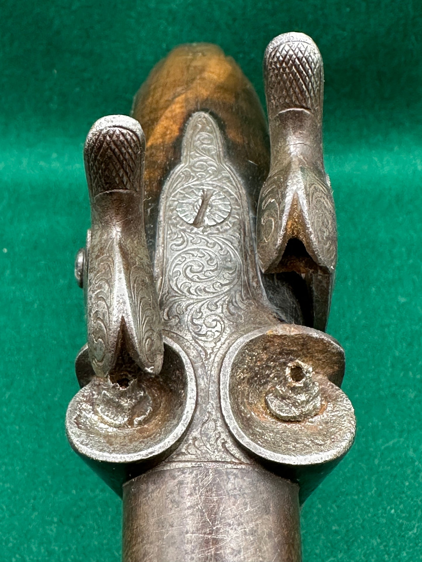 Belgian Percussion Cap Howdah or Officers Pistol