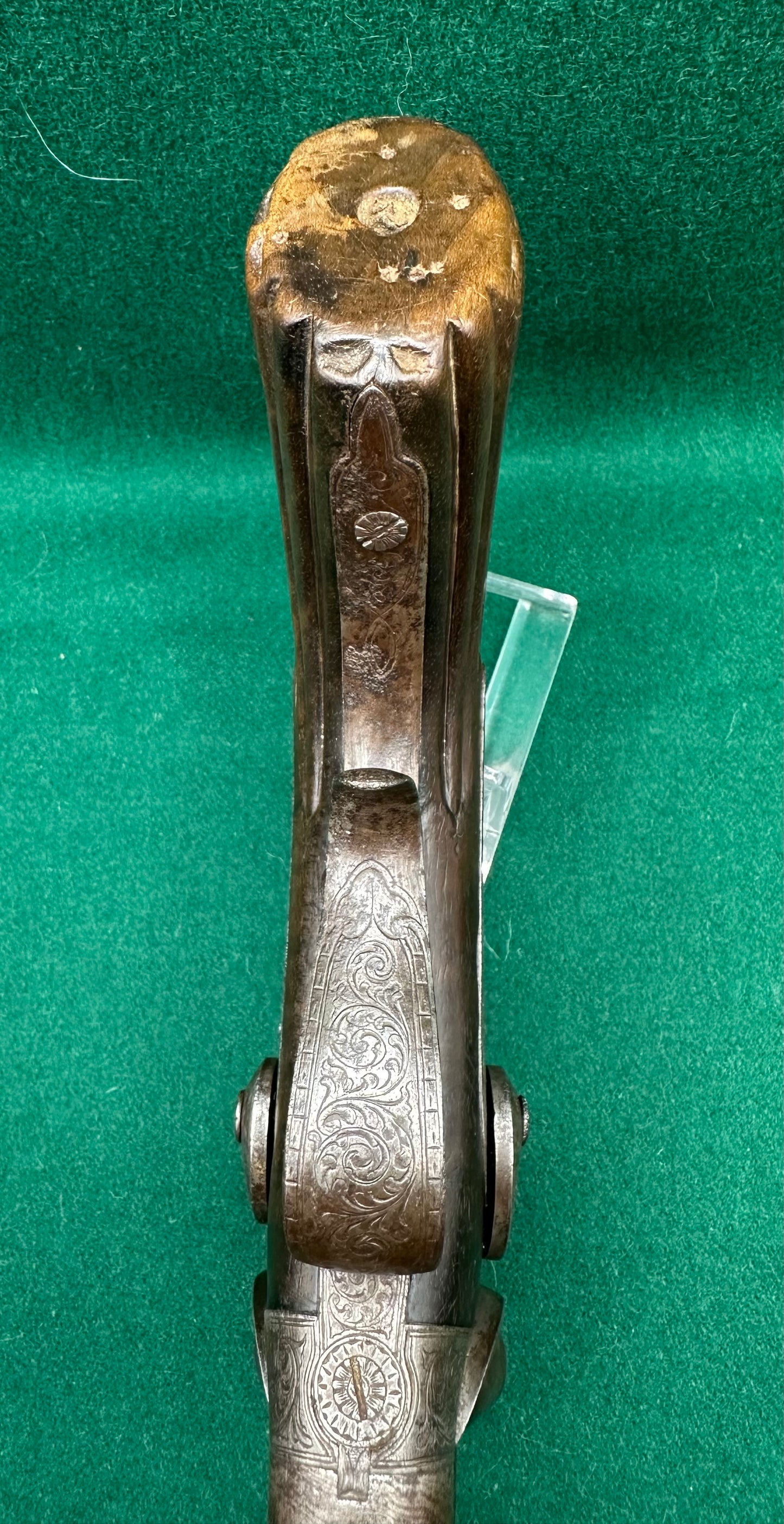 Belgian Percussion Cap Howdah or Officers Pistol