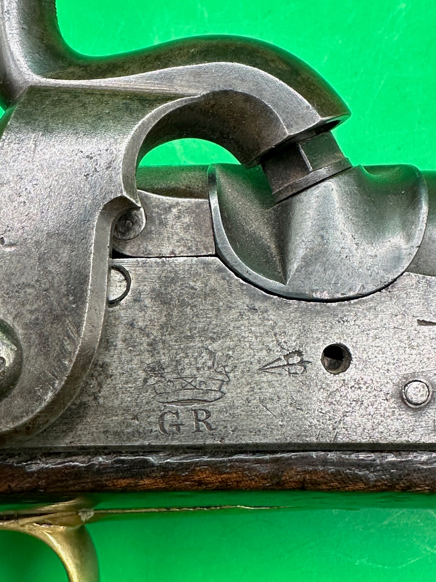 British Light Dragoon Pistol Of The New Land Type Converted To Percussion Cap