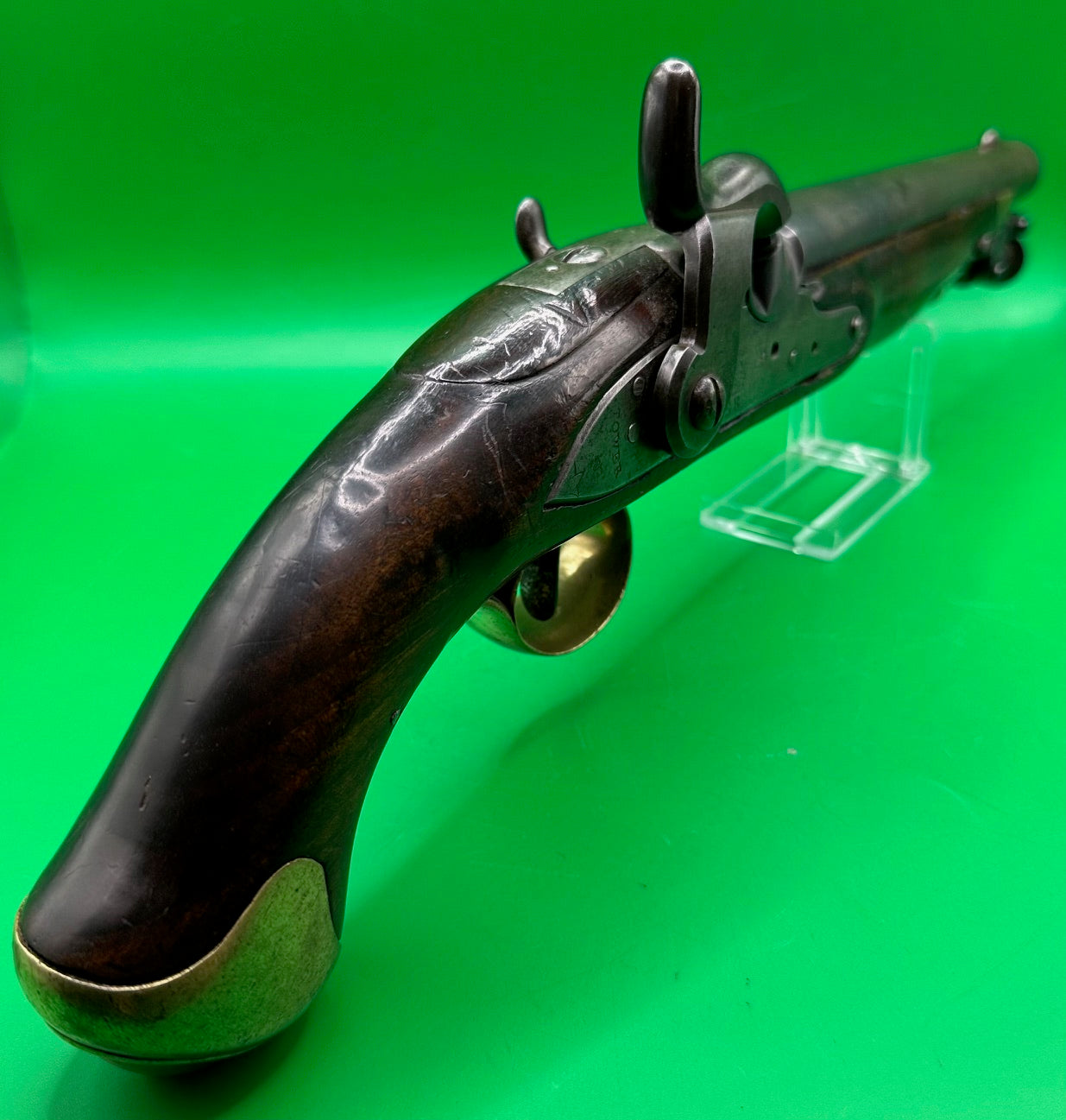 British Light Dragoon Pistol Of The New Land Type Converted To Percussion Cap
