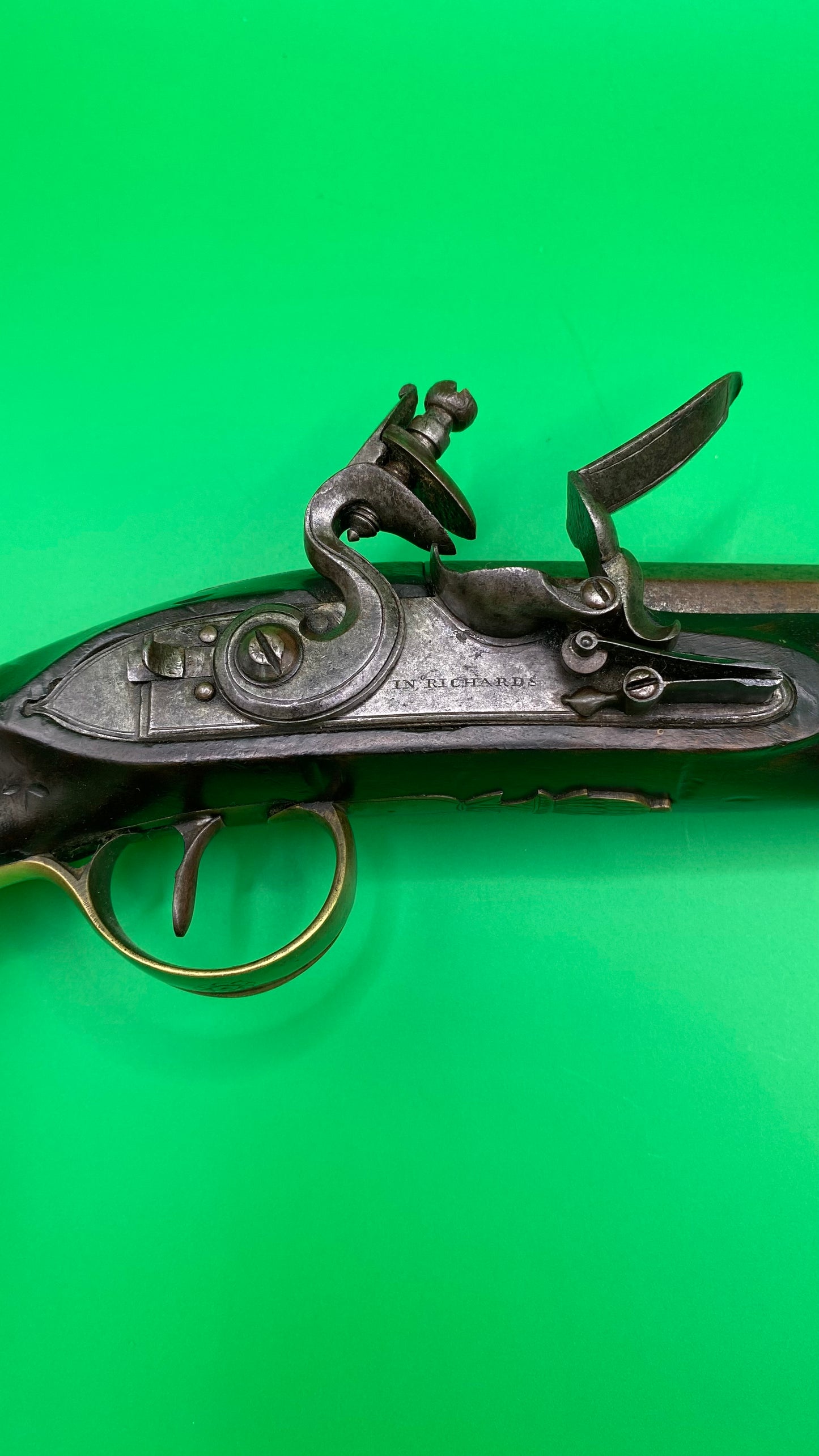 English Dueling Pistol by John Richards