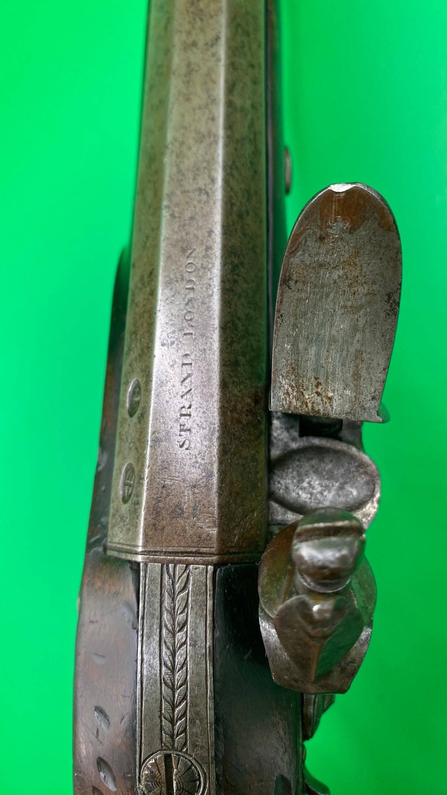 English Dueling Pistol by John Richards