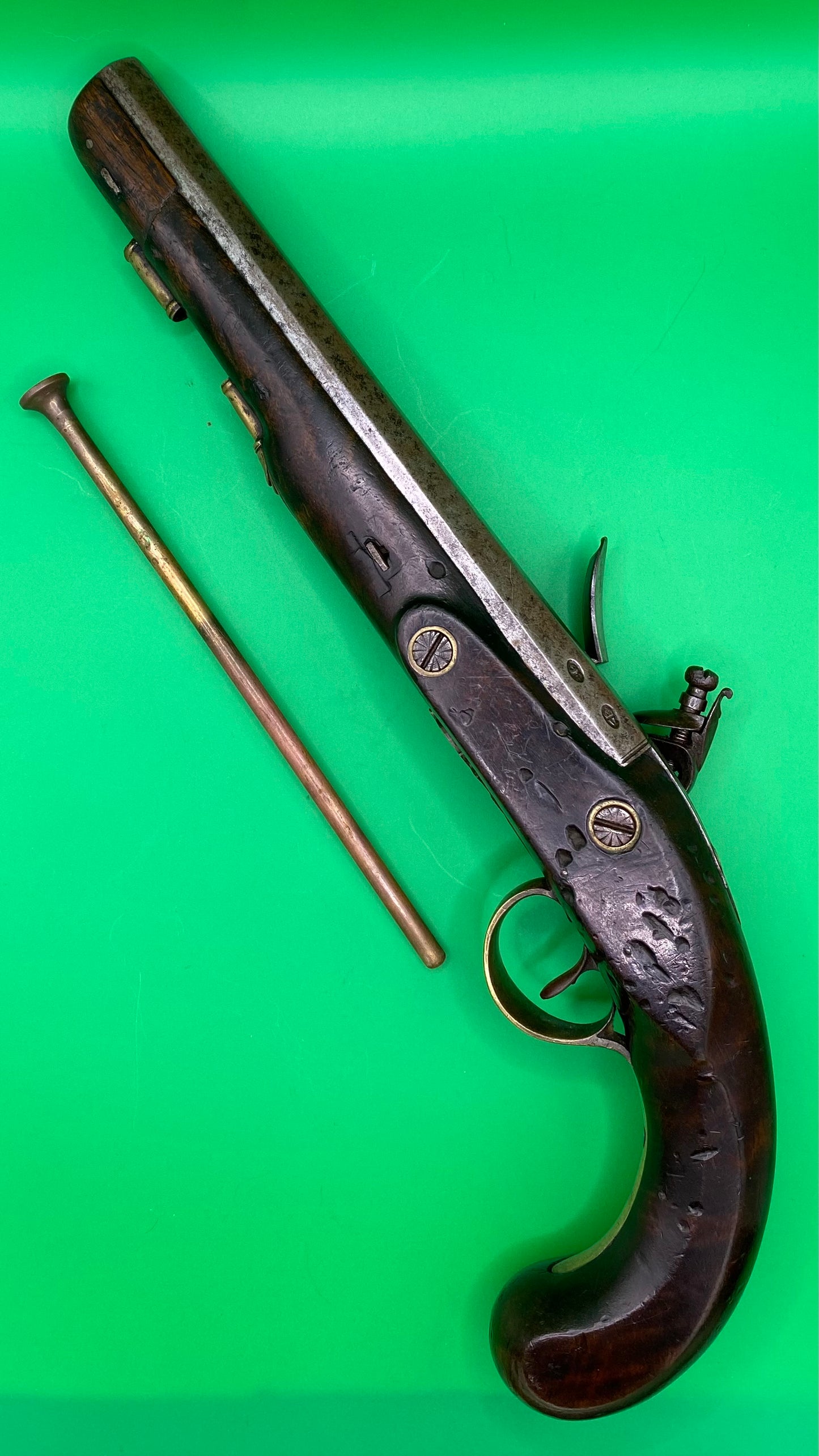 English Dueling Pistol by John Richards