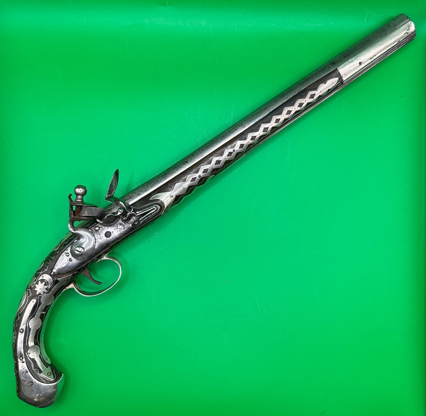 Beautiful Ottoman Flintlock Pistol With Balkan Influence