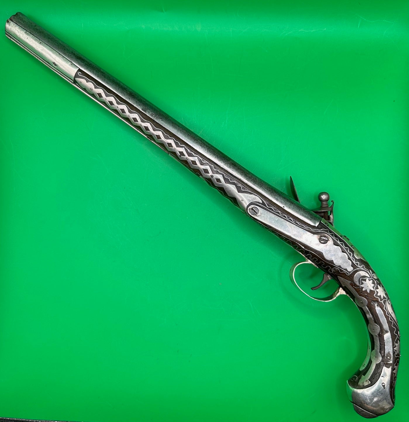 Beautiful Ottoman Flintlock Pistol With Balkan Influence