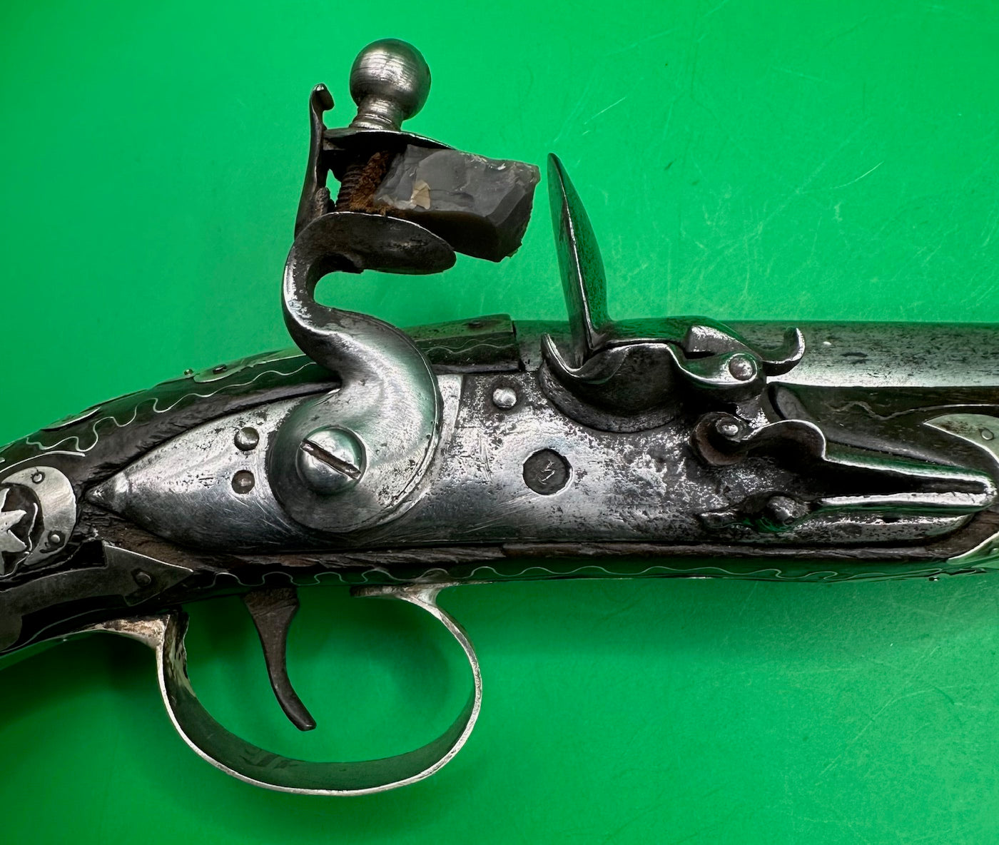 Beautiful Ottoman Flintlock Pistol With Balkan Influence
