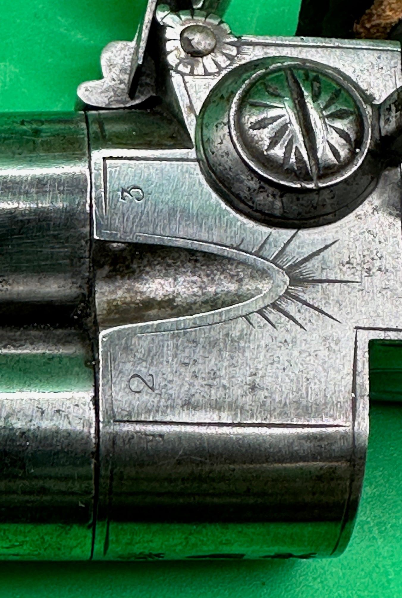 Double Barrelled Tap Action Flintlock Pistol By Spencer, London