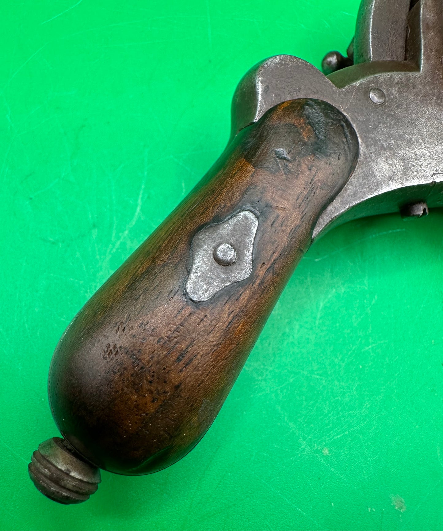 6 Shot Rifled Pinfire Pepperbox Revolver