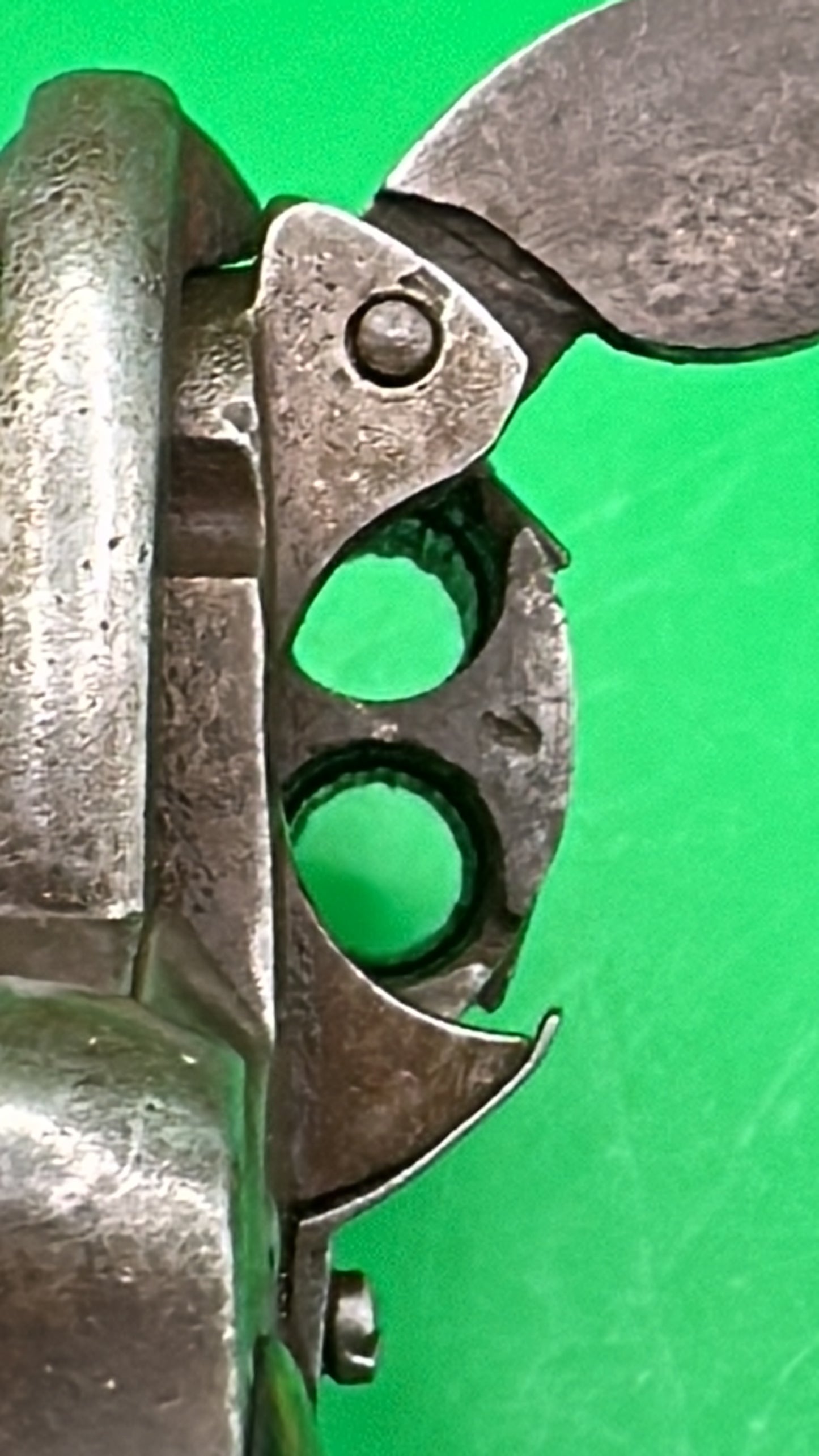 6 Shot Rifled Pinfire Pepperbox Revolver