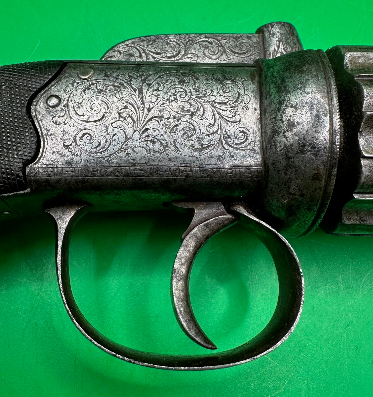 Rare 8 Shot Percussion Cap Pepperbox Revolver