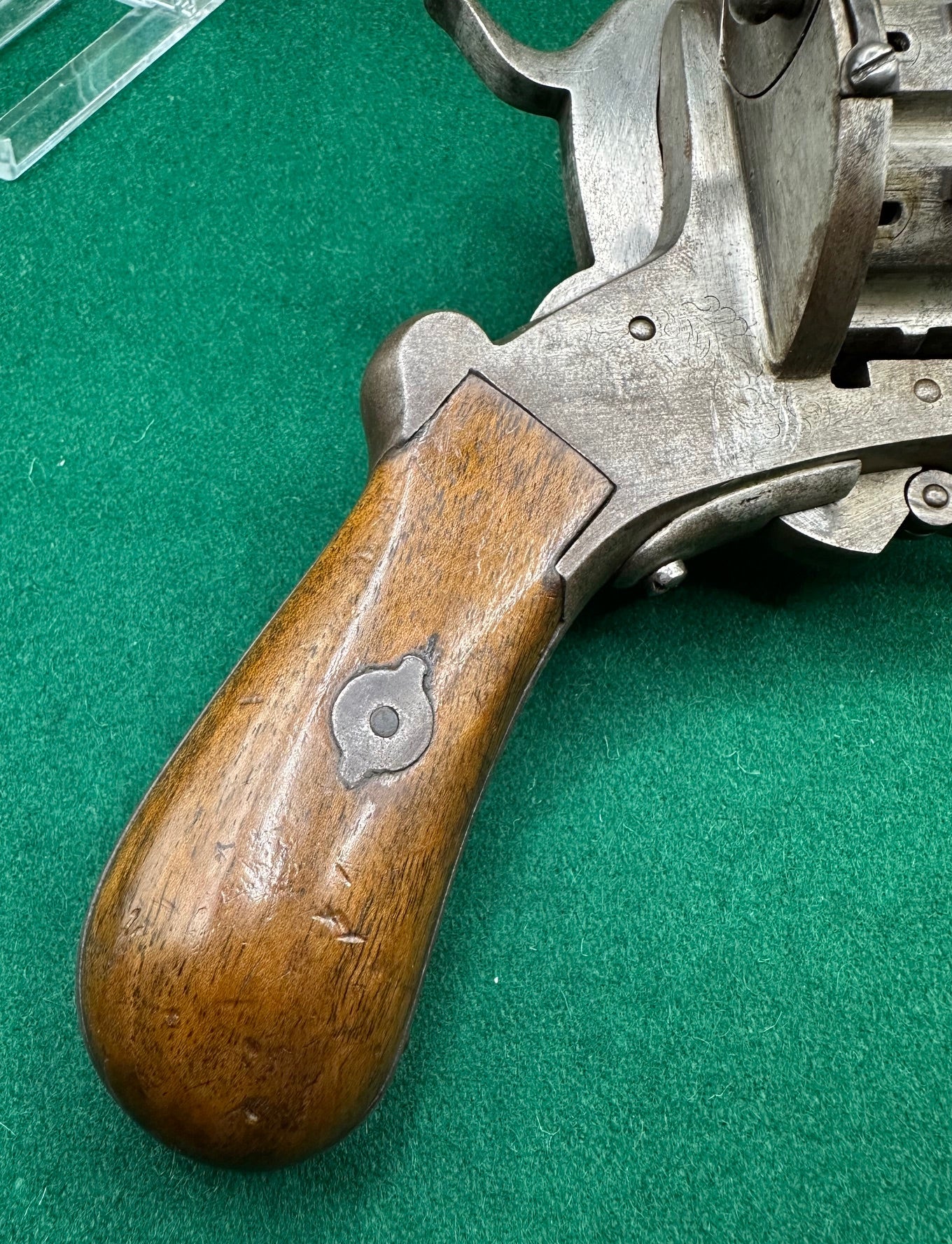 A Scarce 10 Shot French Pinfire Revolver