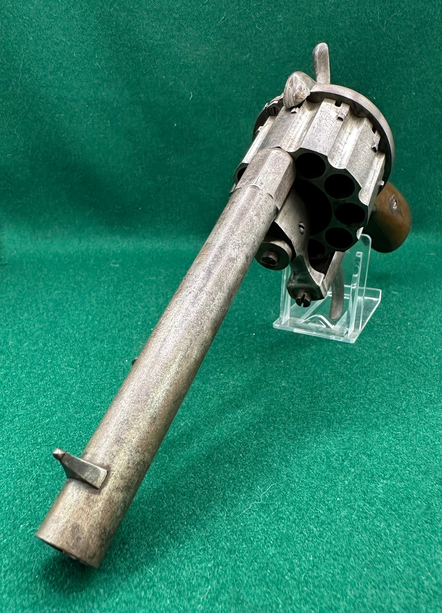 A Scarce 10 Shot French Pinfire Revolver