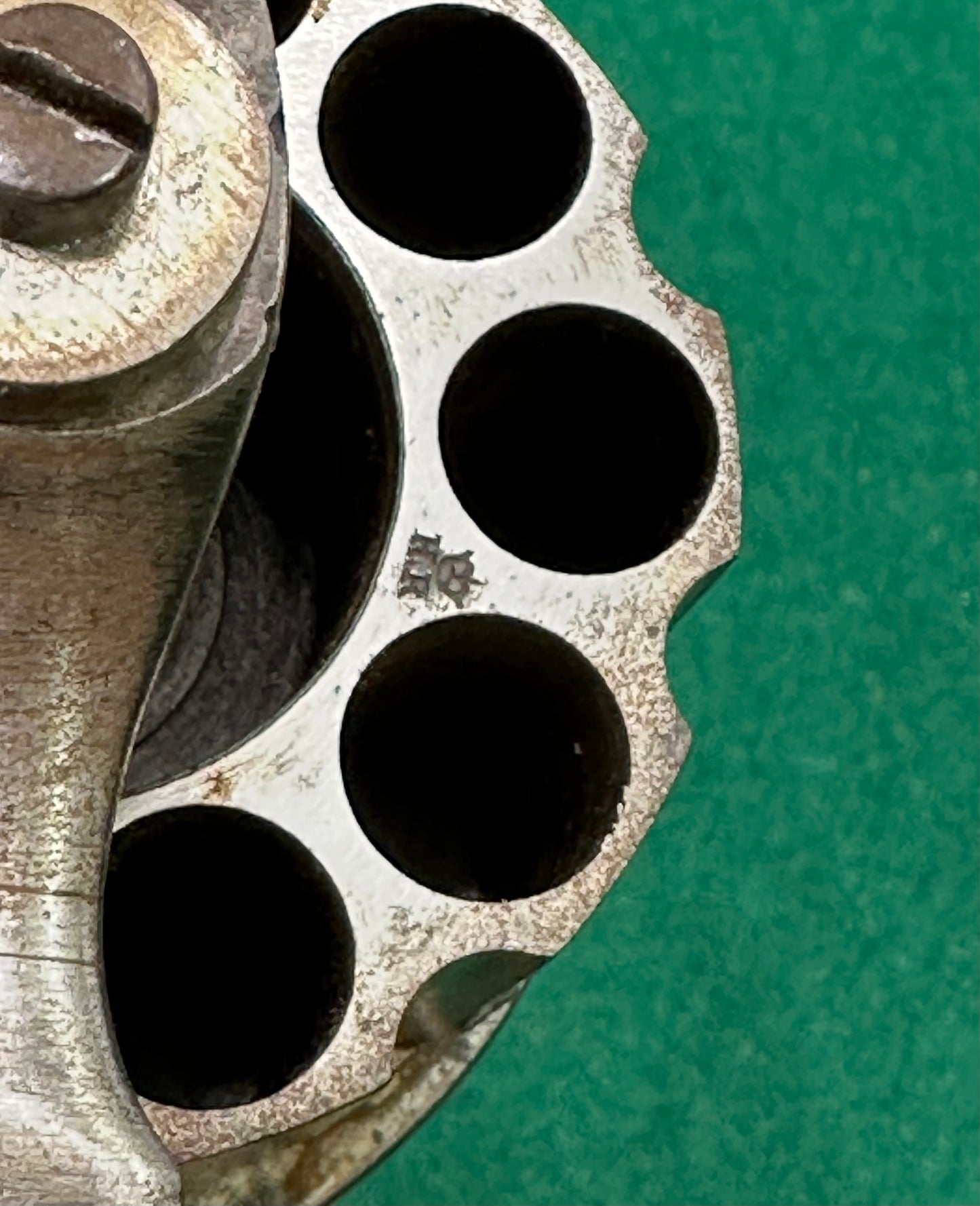 A Scarce 10 Shot French Pinfire Revolver