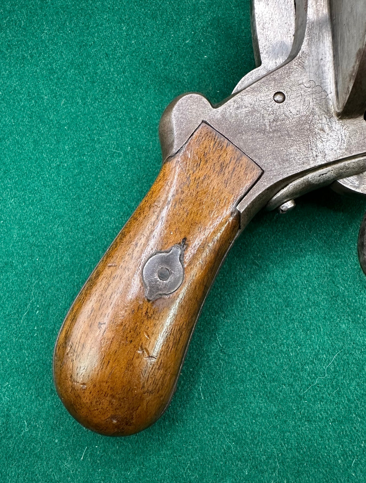 A Scarce 10 Shot French Pinfire Revolver