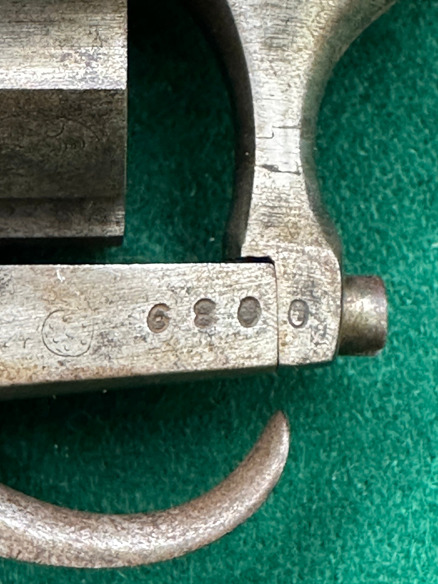 A Scarce 10 Shot French Pinfire Revolver